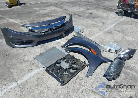 2018 Honda Civic Ex z USA, uszkodzony, nr VIN 2HGFC2F72JH600051